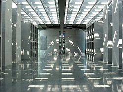 Große Halle im Marie-Elisabeth-Lüders-Haus
