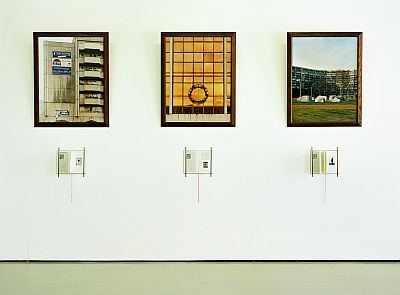photos by Sophie Calle: missing East-German monuments