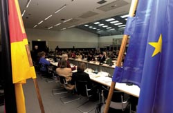 Konferenz über Gleichstellungspolitik in Europa.
