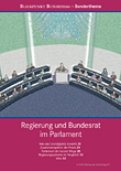 Titel Illustration Regierung und Bundesrat im Parlament