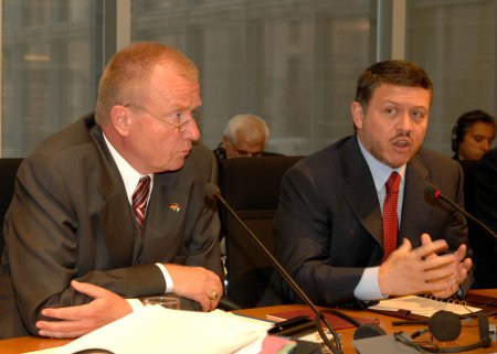 König Abdullah im Auswärtigen Ausschuss