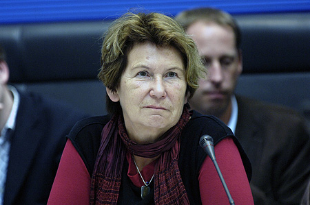 Dr. Thea Dückert, Bündnis 90/ Die Grünen, während einer Sitzung