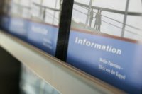 Photography: Information material about the German Bundestag